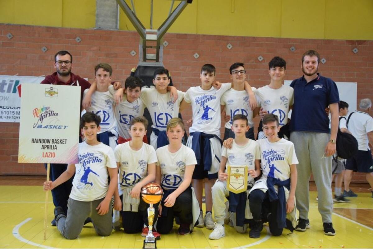 La società Rainbow Città di Aprilia premiata alla Cerimonia della FIP Lazio - 