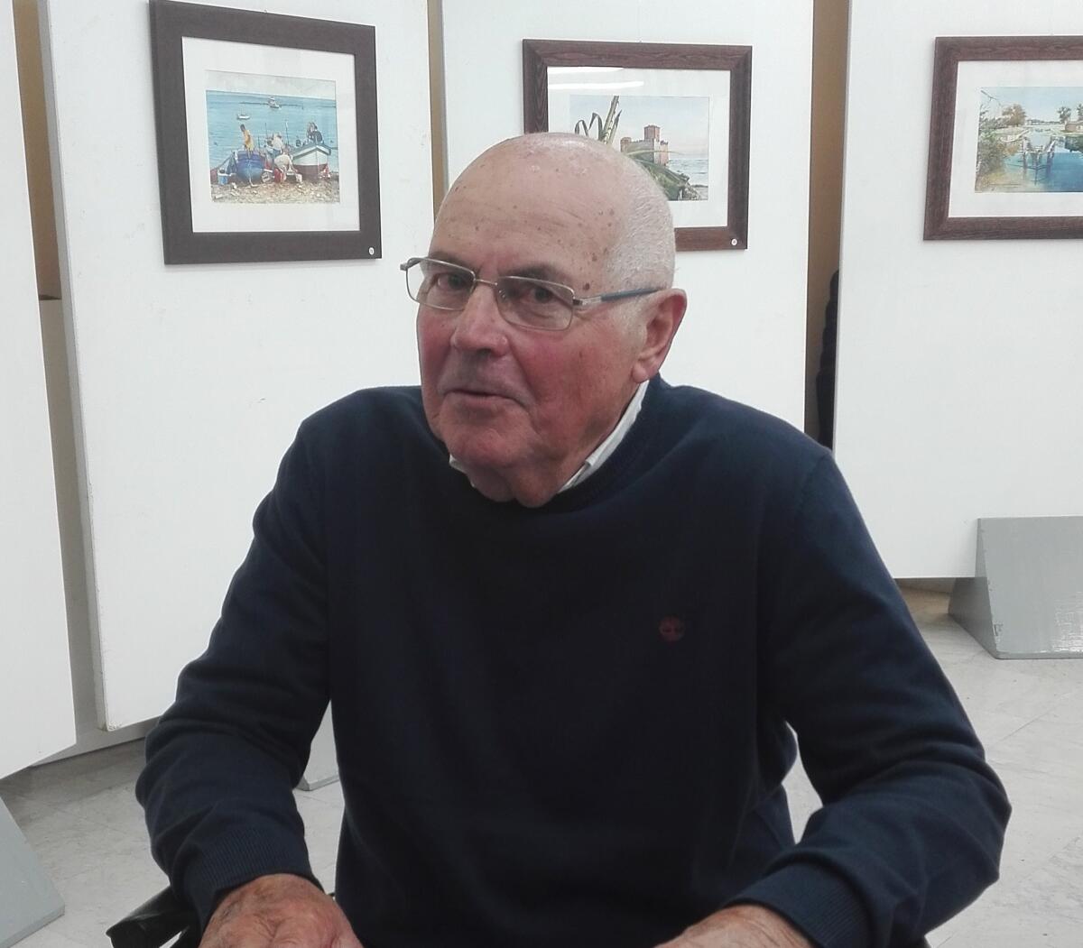 Aprilia - Tanto pubblico alla mostra del maestro Massarenti - 