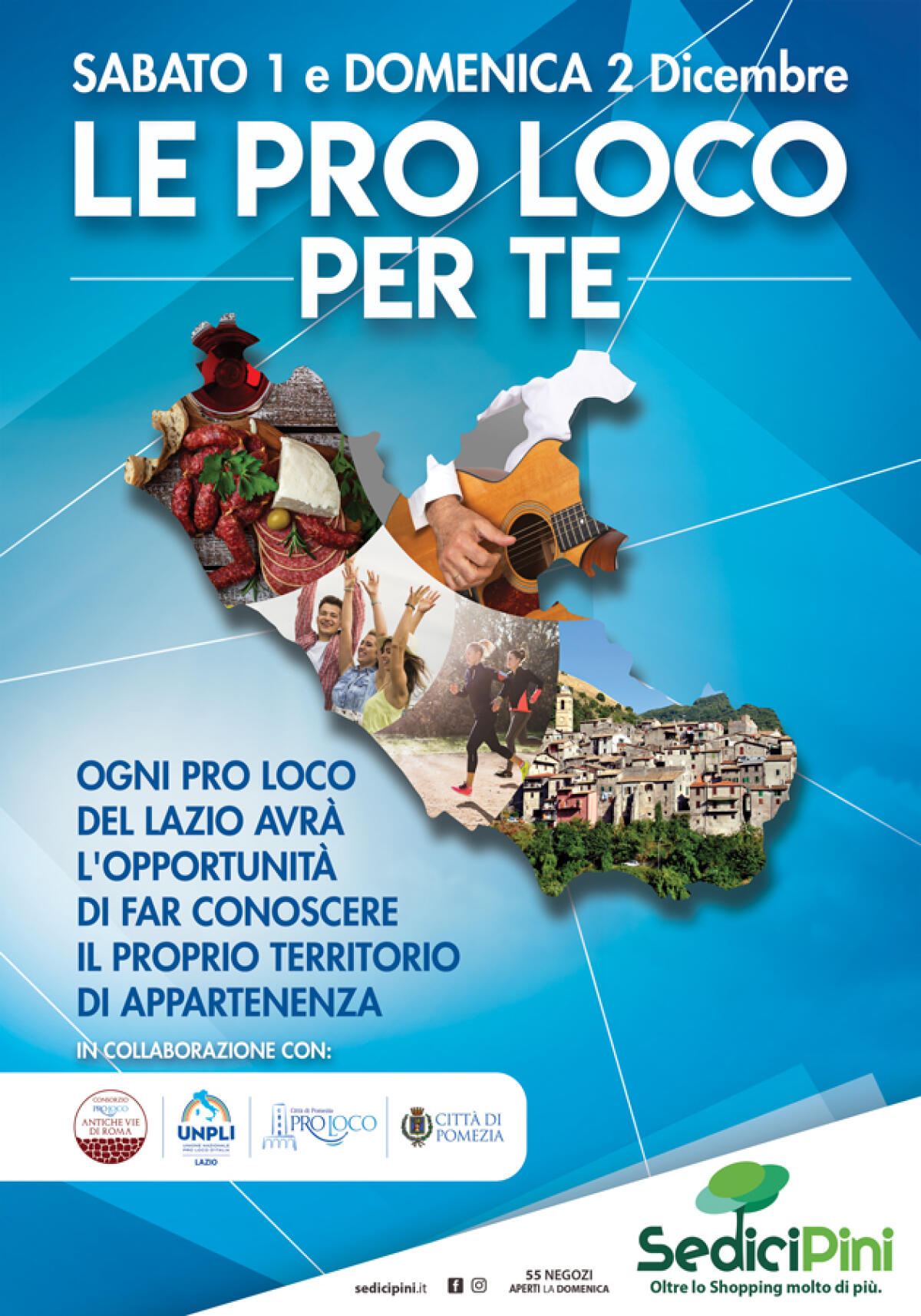 La grande festa delle Pro Loco regionali al Sedici Pini di Pomezia - 