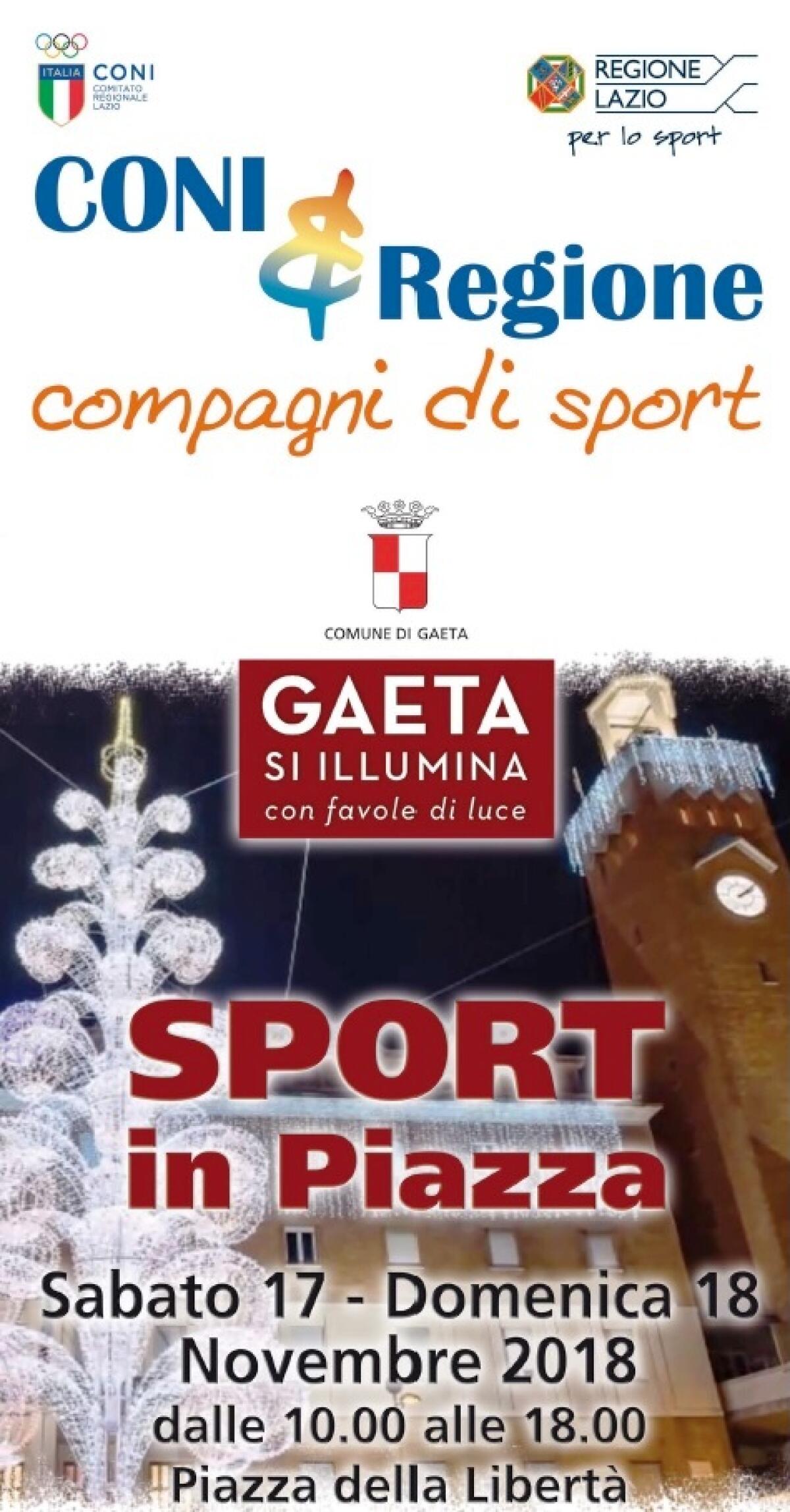 A Gaeta nel fine settimana c'è "Sport in piazza" - 