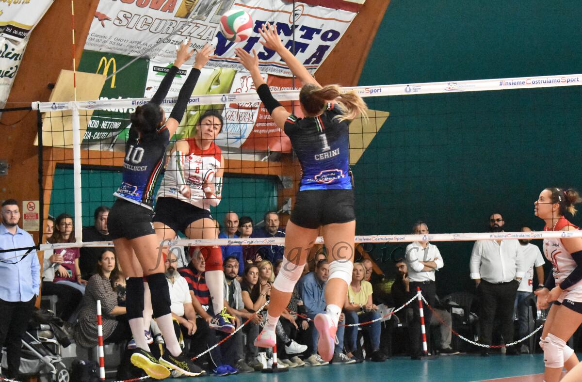 Pallavolo femminile B1: la Giò Volley Aprilia oggi in casa del Sant’Elia Fiumerapido. - 