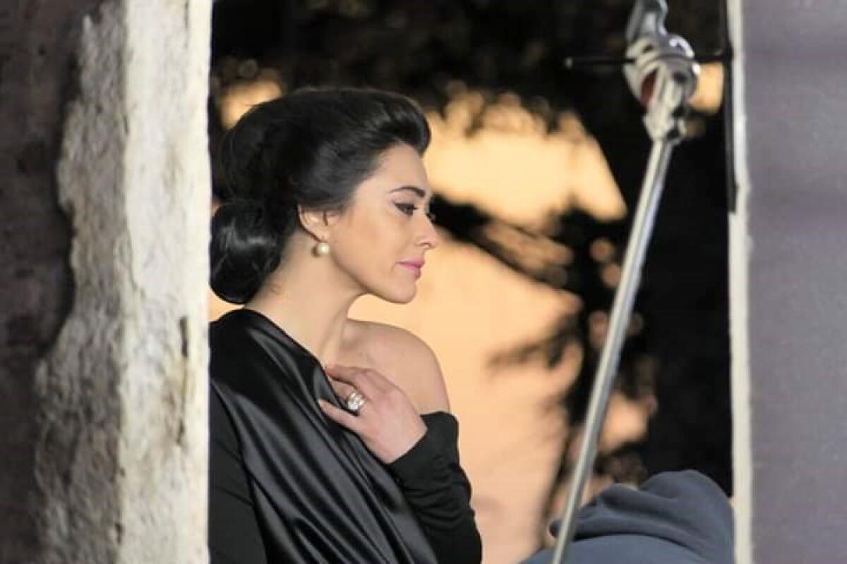 A Cori le riprese di "Io e lei", Valentina Lodovini è la Callas - 