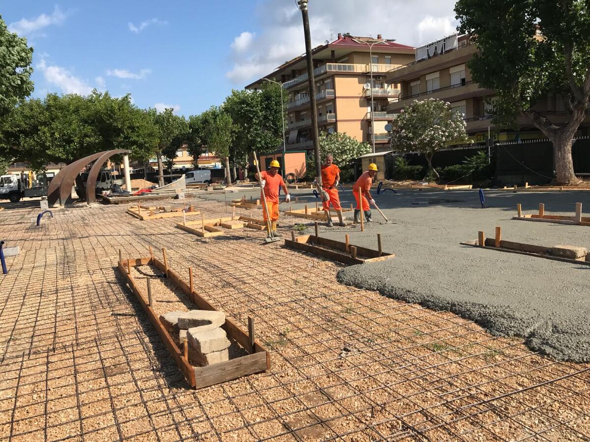 A Pomezia questo lunedì l’inaugurazione del nuovo giardino pubblico di Piazza Italia, a Torvaianica. - 