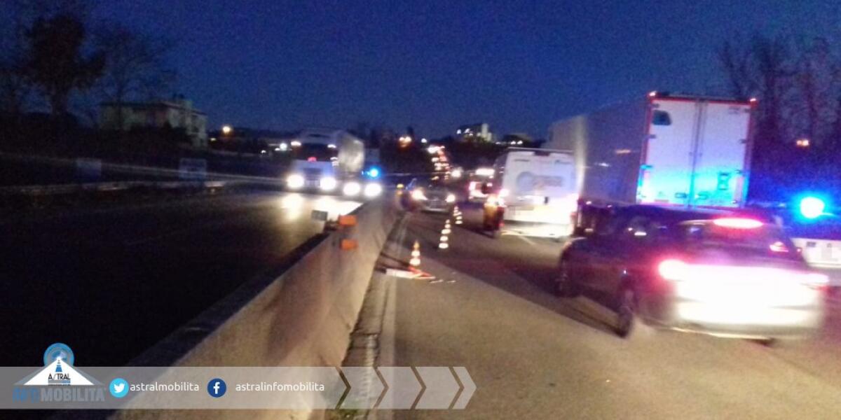 Pontina, incidente provoca code verso Aprilia - 