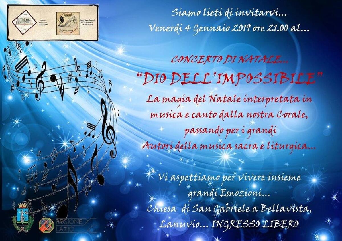 Concerto di Natale a Bellavista - 