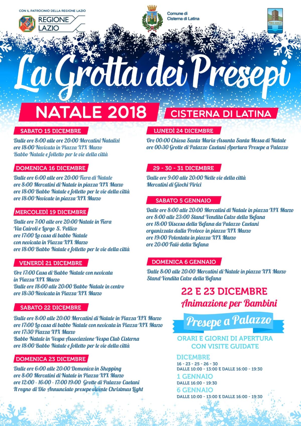 Natale Cisternese, in arrivo la "Grotta dei Presepi" - 