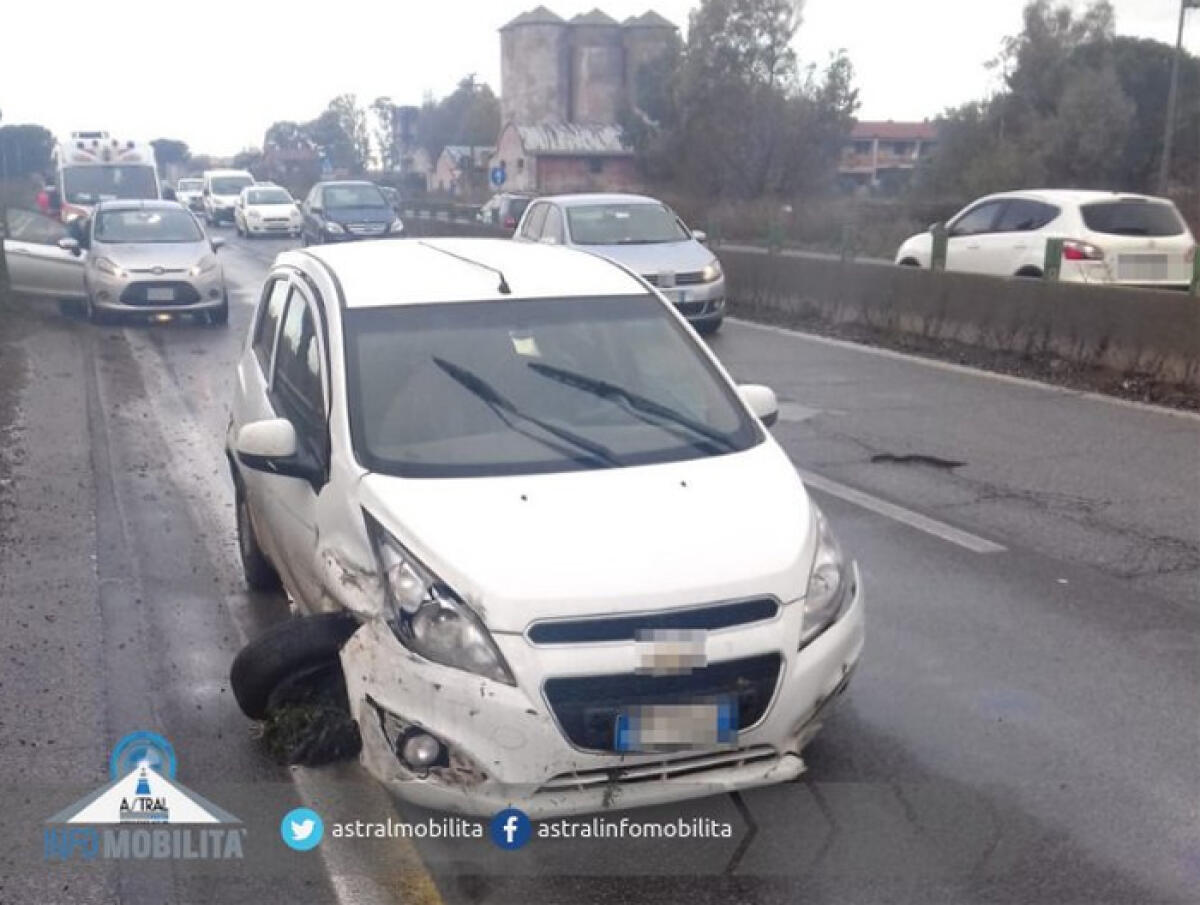 Incidente sulla Pontina, ad Aprilia: rilievi terminati e mezzi rimossi. - 