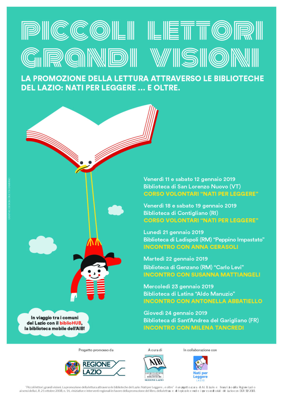 Nati per Leggere, l'iniziativa passa anche per Genzano e Latina - 