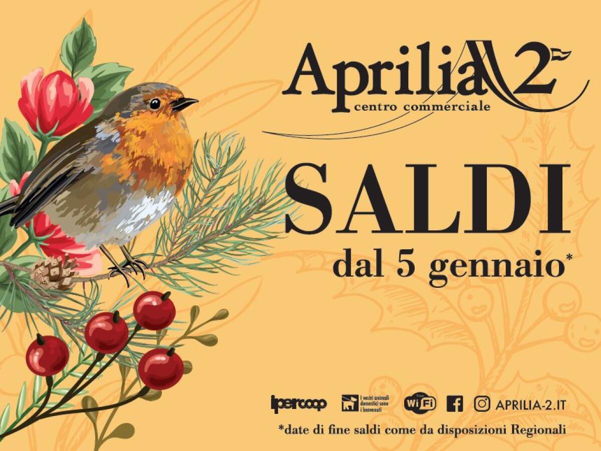 Saldi invernali al centro commerciale Aprilia2. - 