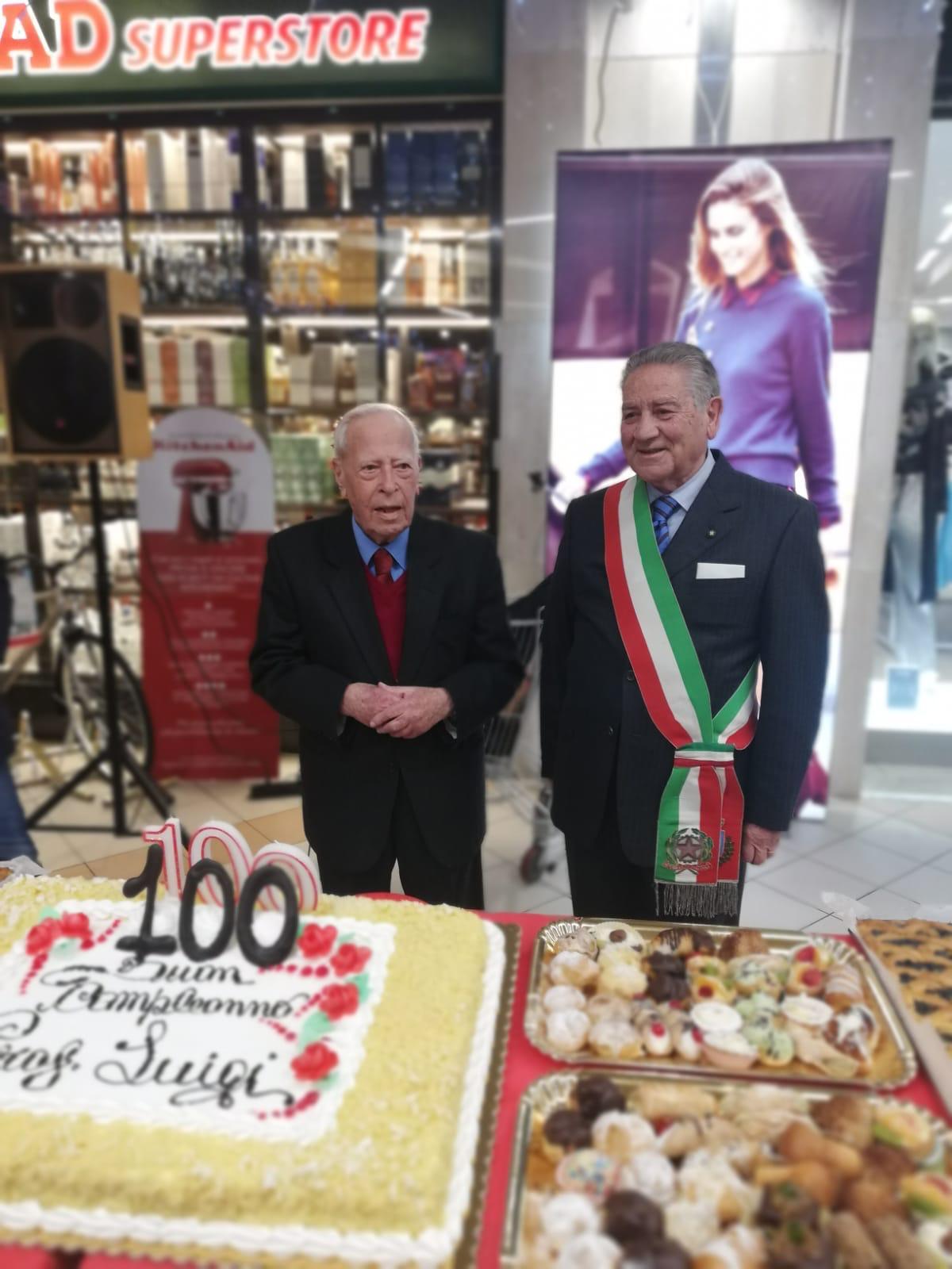 Festa a Sermoneta per i 100 anni del Professor Luigi Billera. - 