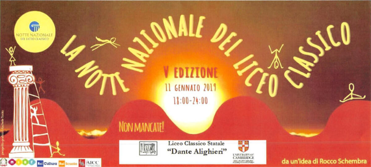 “Notte Nazionale del Liceo Classico”: le iniziative di oggi al "Dante Alighieri" di Latina. - 