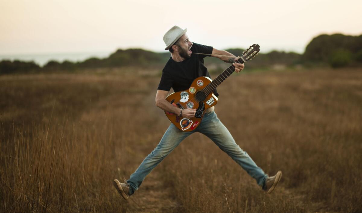 Emilio Stella in concerto all'ex mattatoio di Aprilia - 