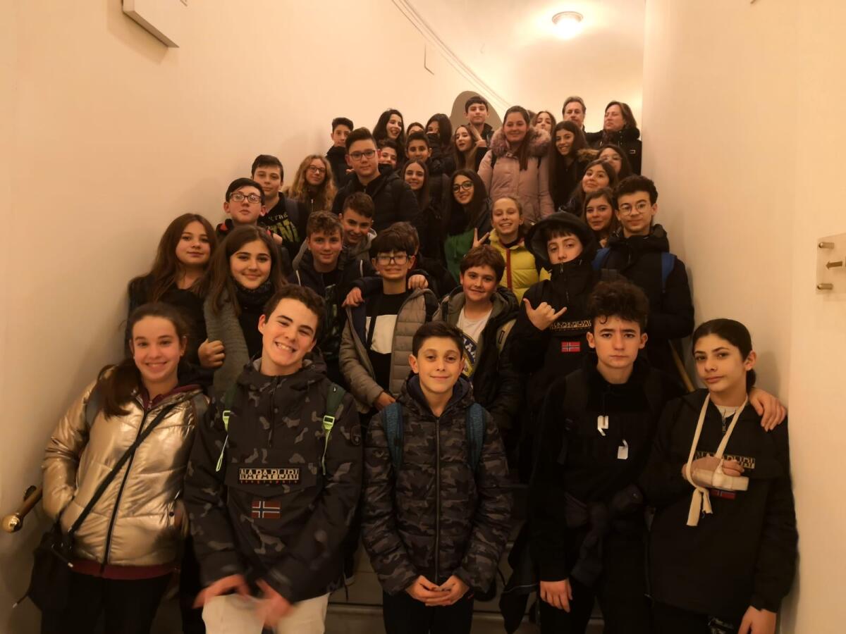 I ragazzi della Matteotti di Aprilia al San Carlo di Napoli per la Boheme - 