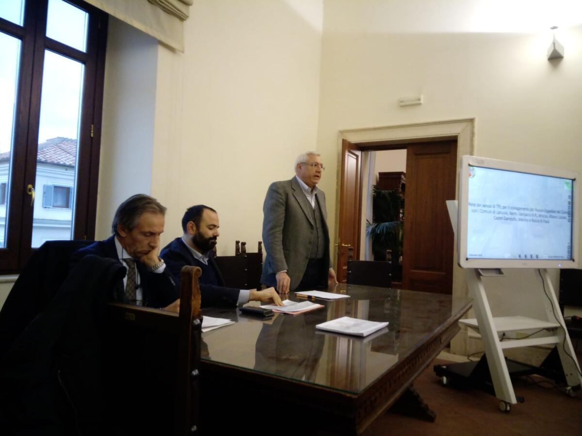 ALBANO - Potenziamento del Trasporto Pubblico Locale verso il Nuovo Ospedale dei Castelli. - 