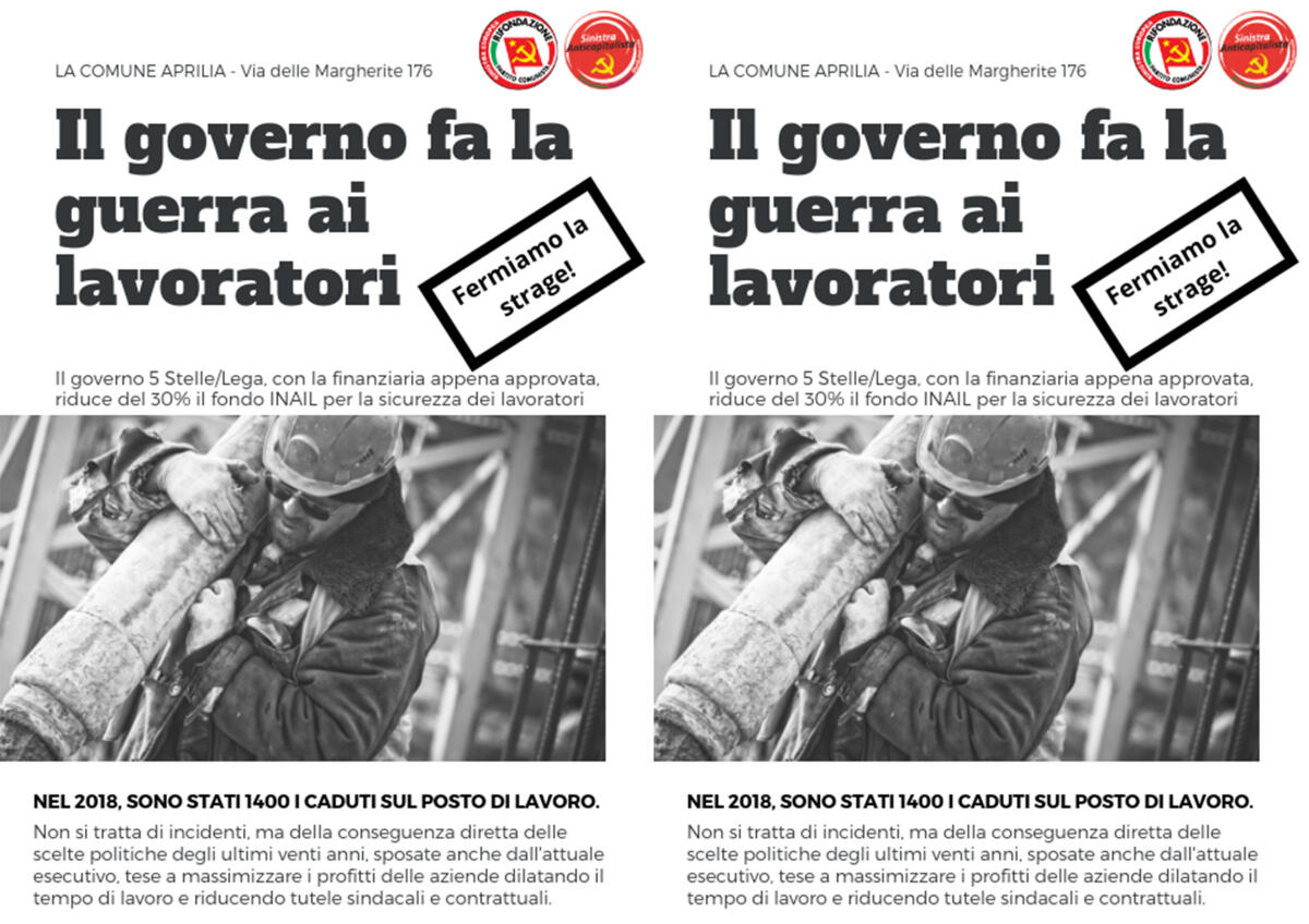 Rifondazione e Sinistra Anticapitalista accanto ai lavoratori Coop - 