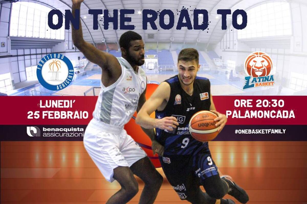Basket maschile serie A2:  Latina affronta Agrigento nel posticipo di lunedì. - 