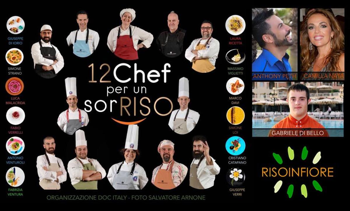 "12 chef per un sorriso", il calendario per l'Agpha Onlus di Aprilia - 
