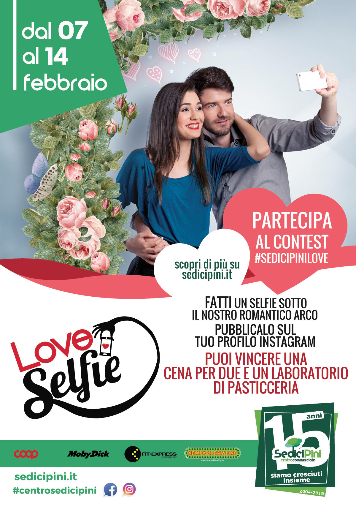 Selfie Contest ai Sedici Pini per questa giornata di San Valentino! - 