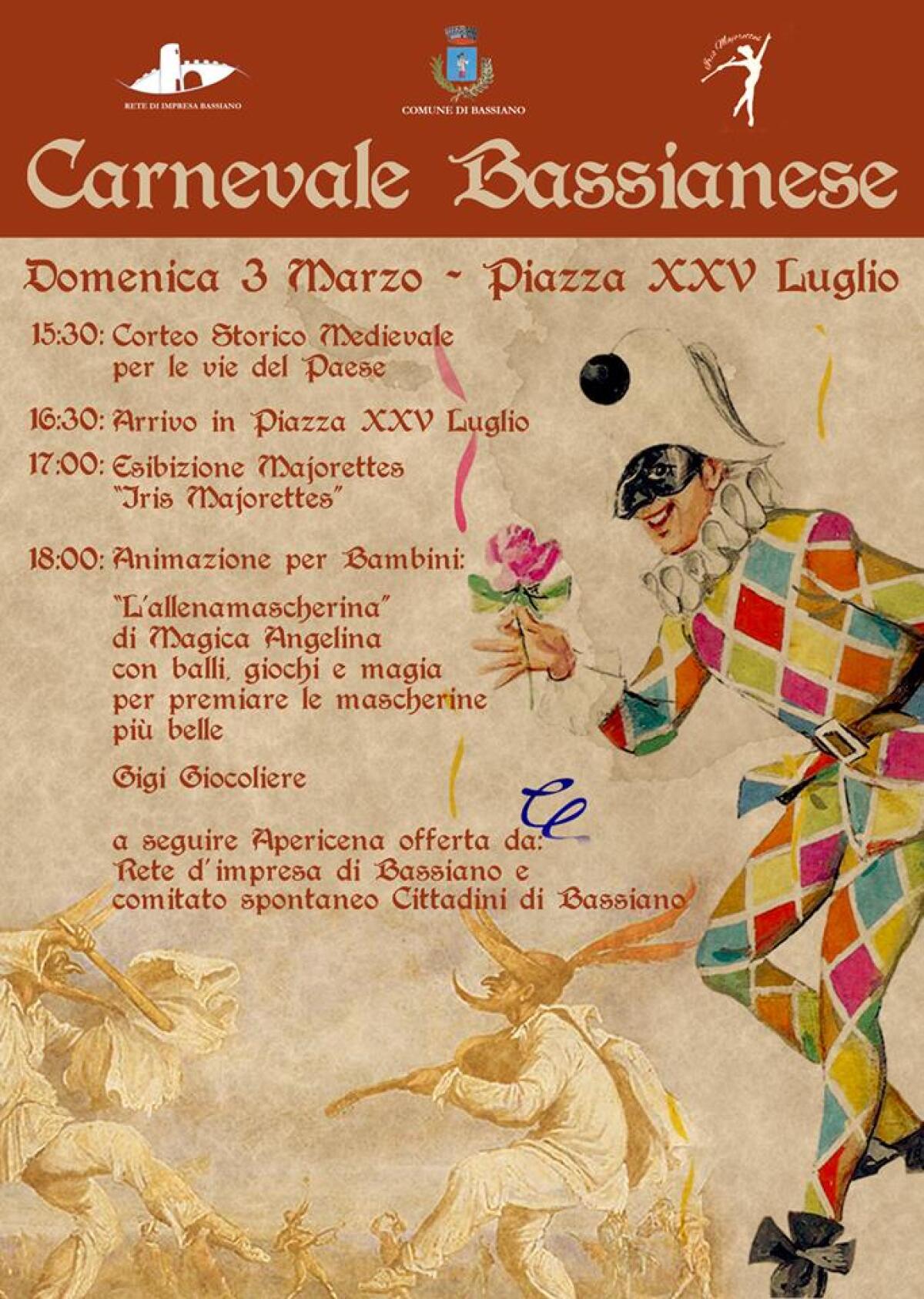 Torna il Carnevale Medievale Bassianese - 