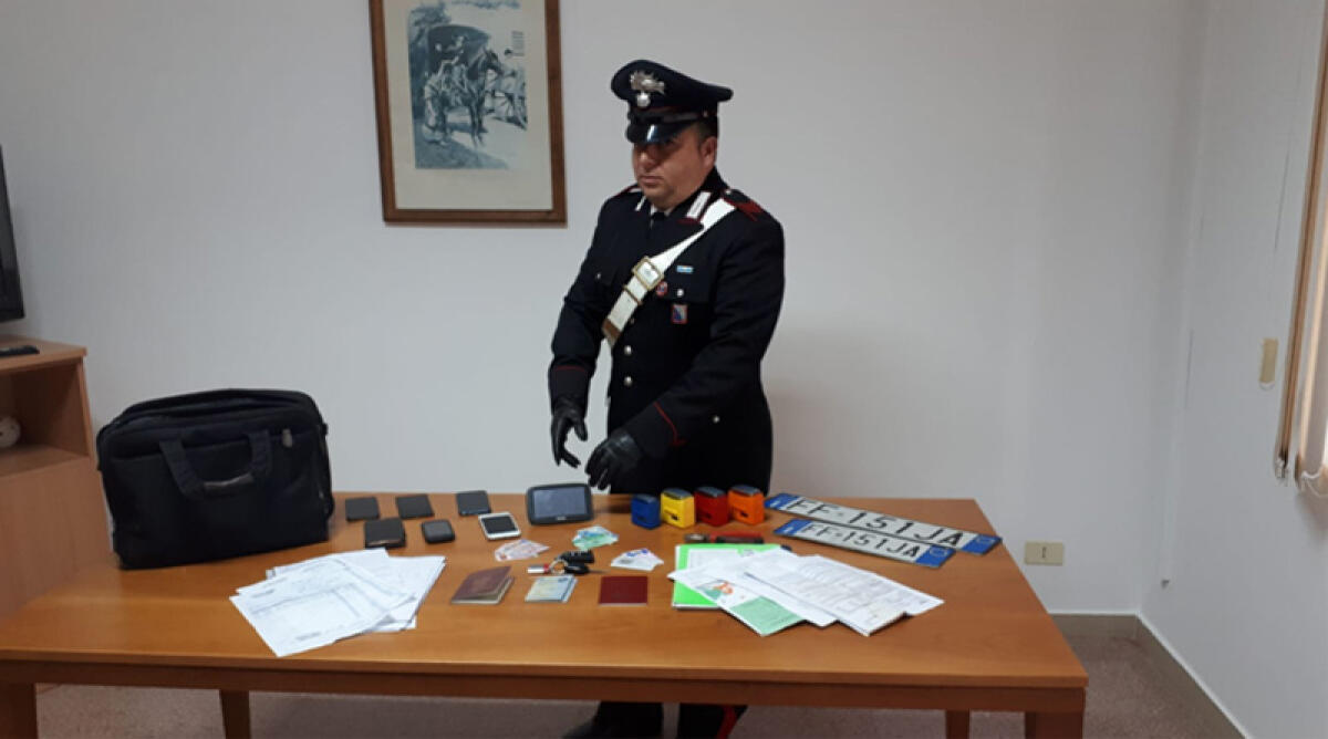 Quattro arresti per riciclaggio di auto a Maenza. - 