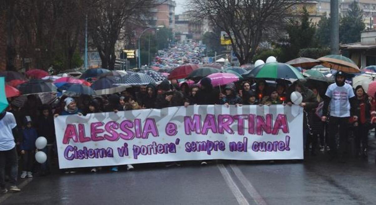 A Cisterna un parco intitolato ad Alessia e Martina - 