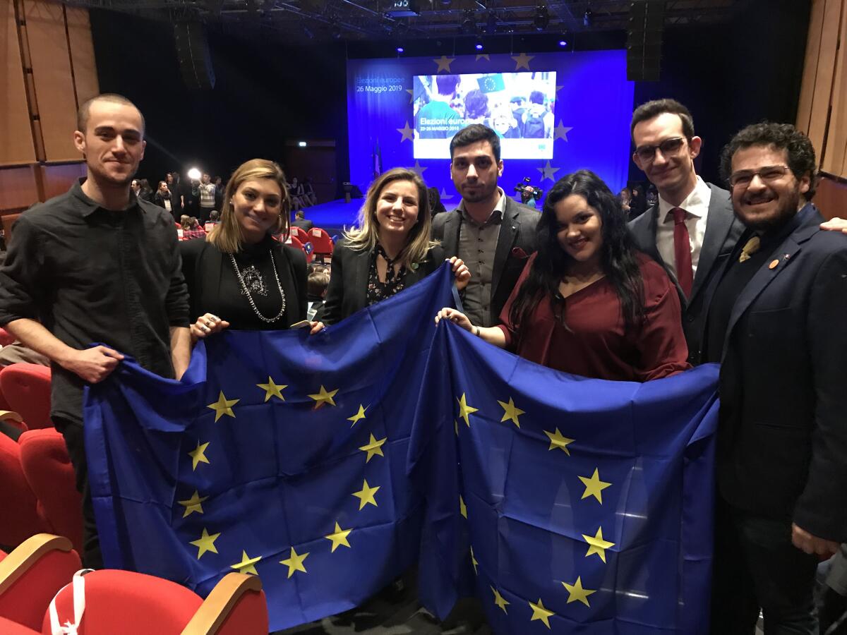 Il movimento “RiGenerazione Apriliana” all’iniziativa “Stavolta Voto” a Roma, promossa dall’Unione Europea. - 