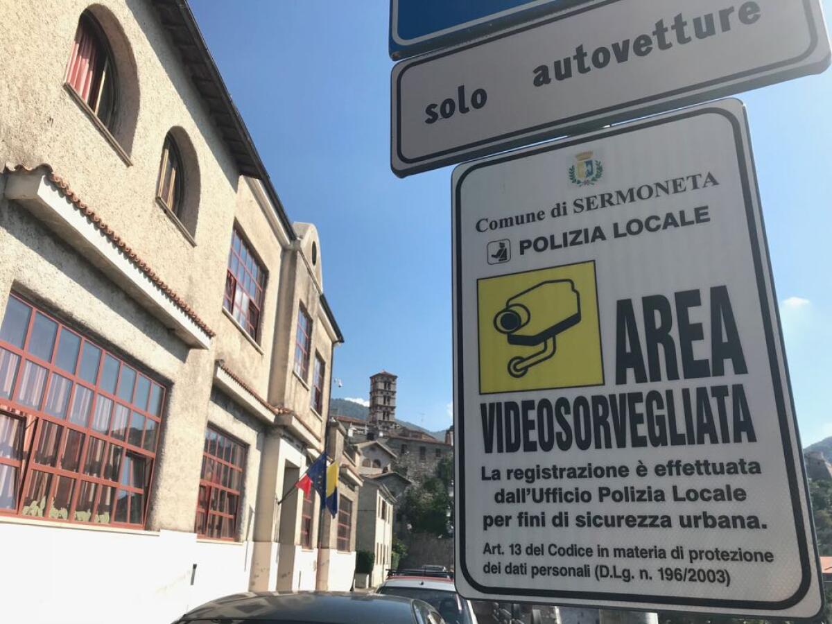 Nuove telecamere a Sermoneta per la sicurezza - 