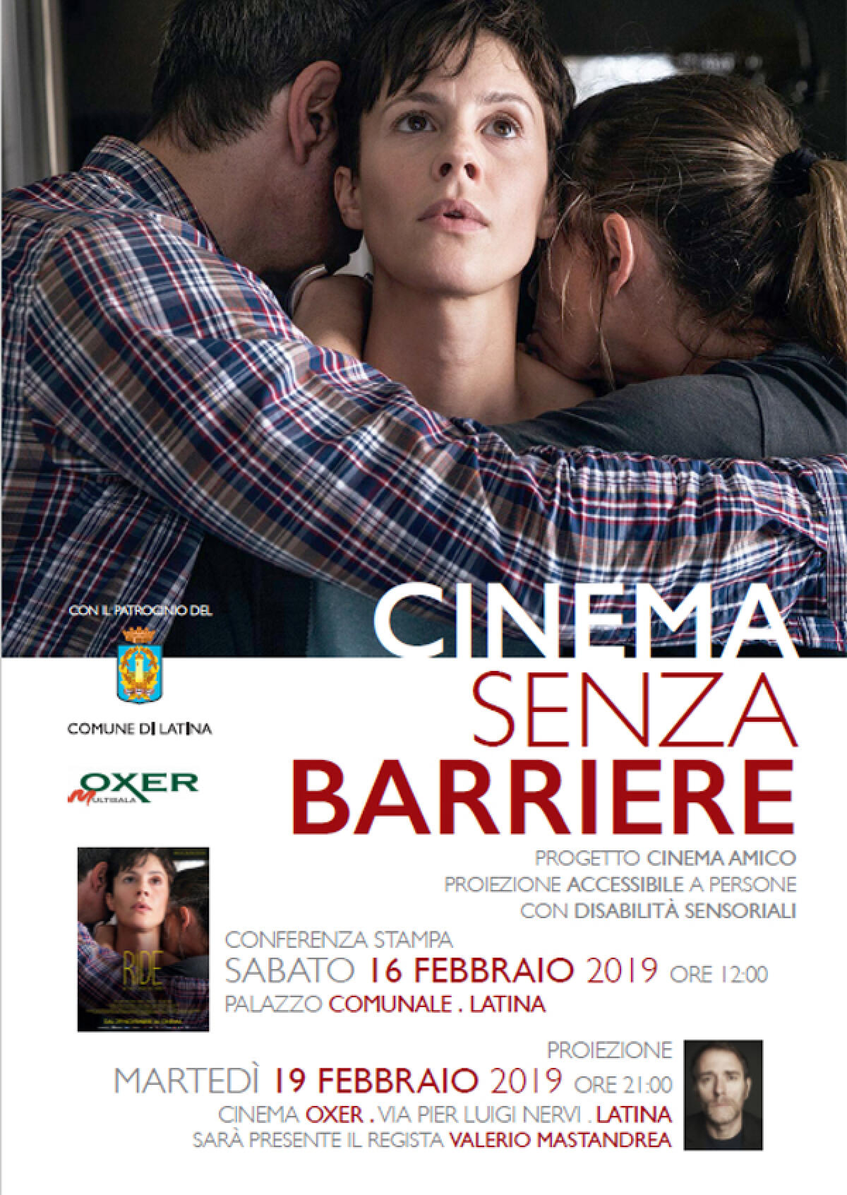 Progetto “CinemAmico”: stasera all'Oxer di Latina la proiezione di "Ride". In sala il regista Valerio Mastrandrea. - 