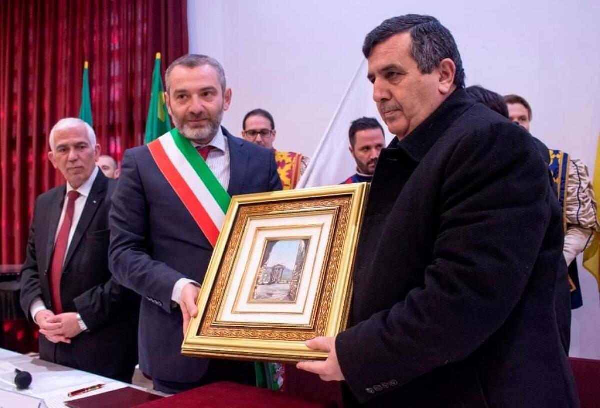 Gemellaggio Cori e Betlemme, firmata la Dichiarazione di Intenti - 