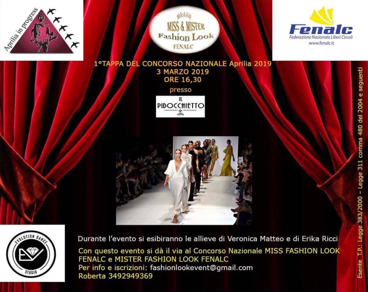 Ad Aprilia questa domenica il concorso nazionale “Miss e Mister Fashion Look Fenalc 2019”. - 