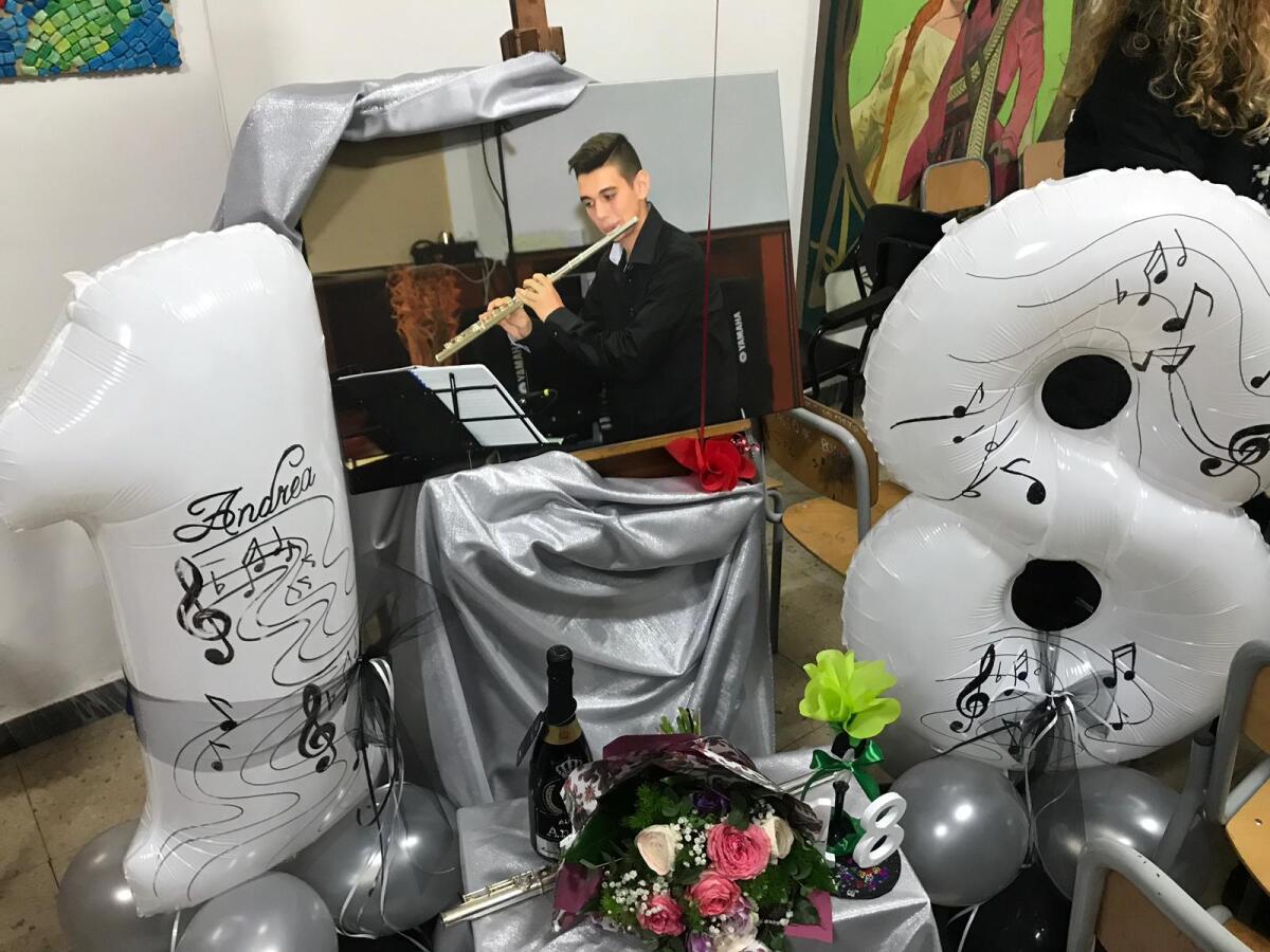 Ad Aprilia una dolce serata per ricordare Andrea - 