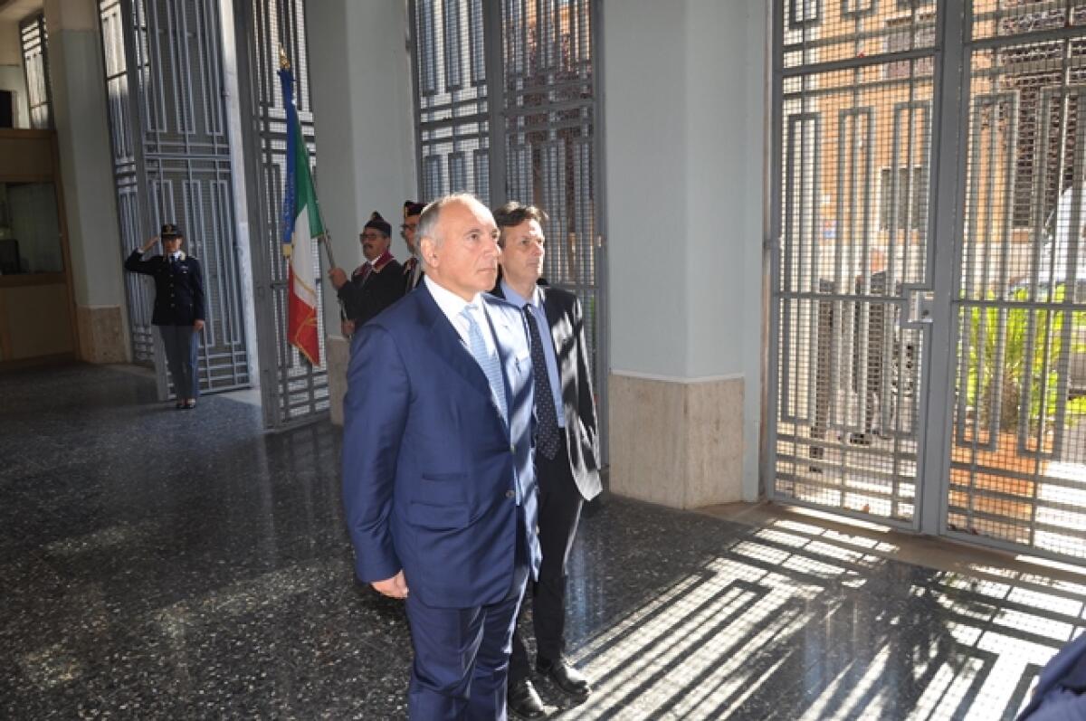 Il Questore Carmine Belfiore saluta Latina - 