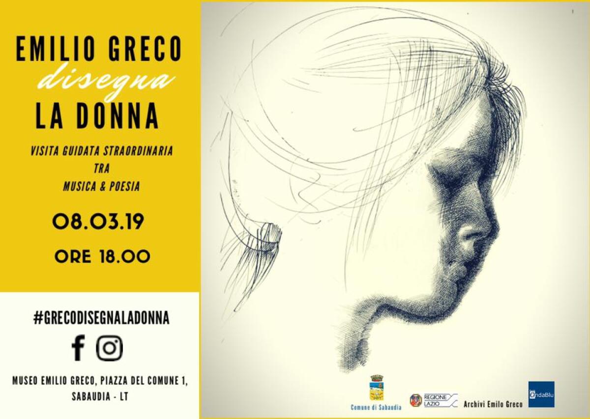 SABAUDIA - “Emilio Greco disegna la donna”, oggi visita straordinaria alla collezione civica. - 