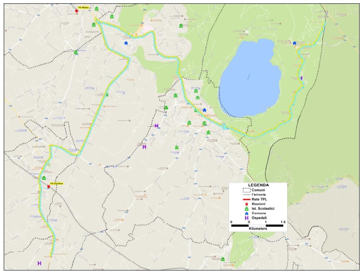 Partita la linea bus che collega Nemi al Nuovo Ospedale dei Castelli; passerà anche ad Albano e Cecchina. - 