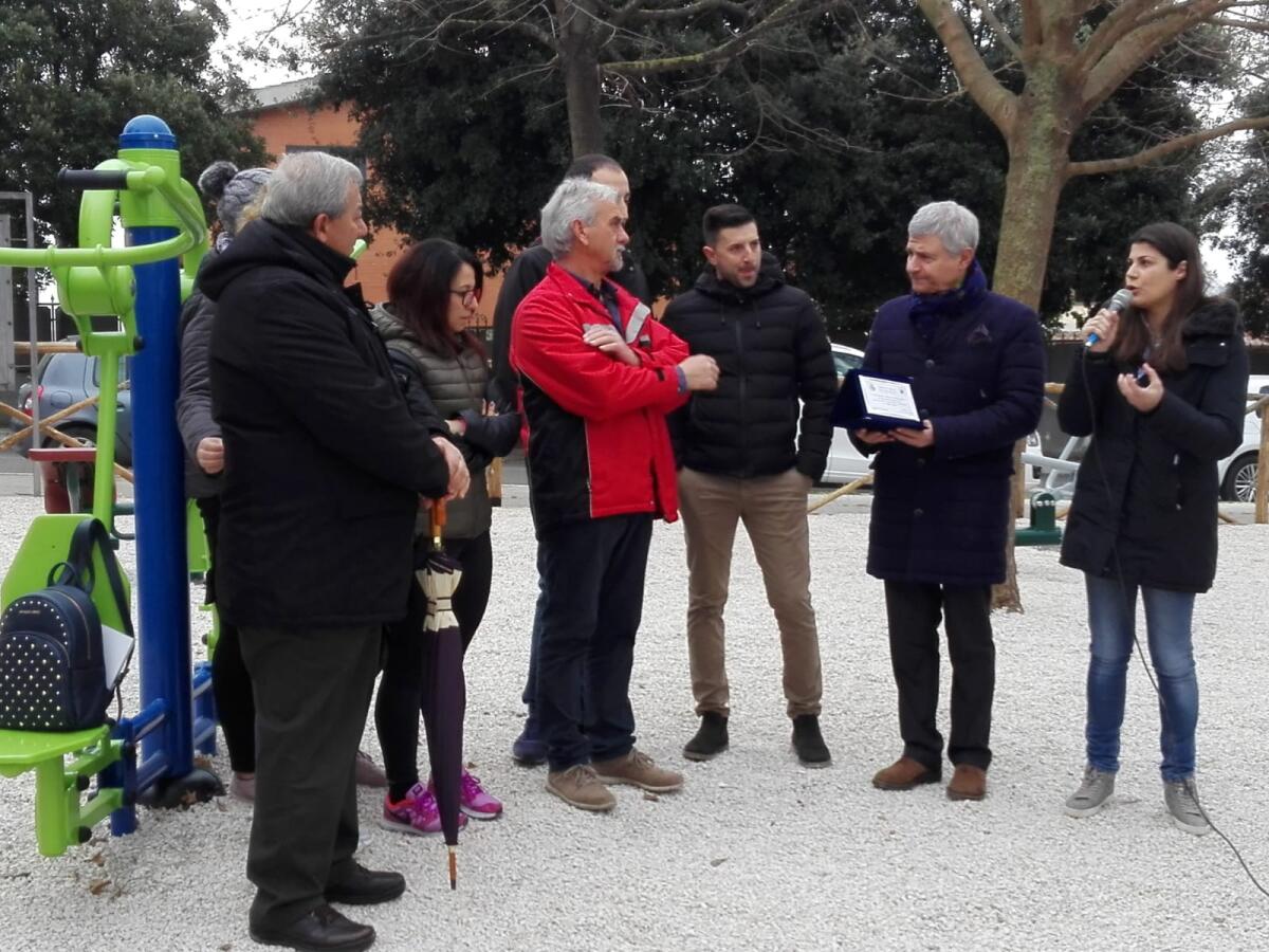 Il Comune di Lanuvio inaugura a Campoleone la nuova area fitness attrezzata all’aria aperta. - 
