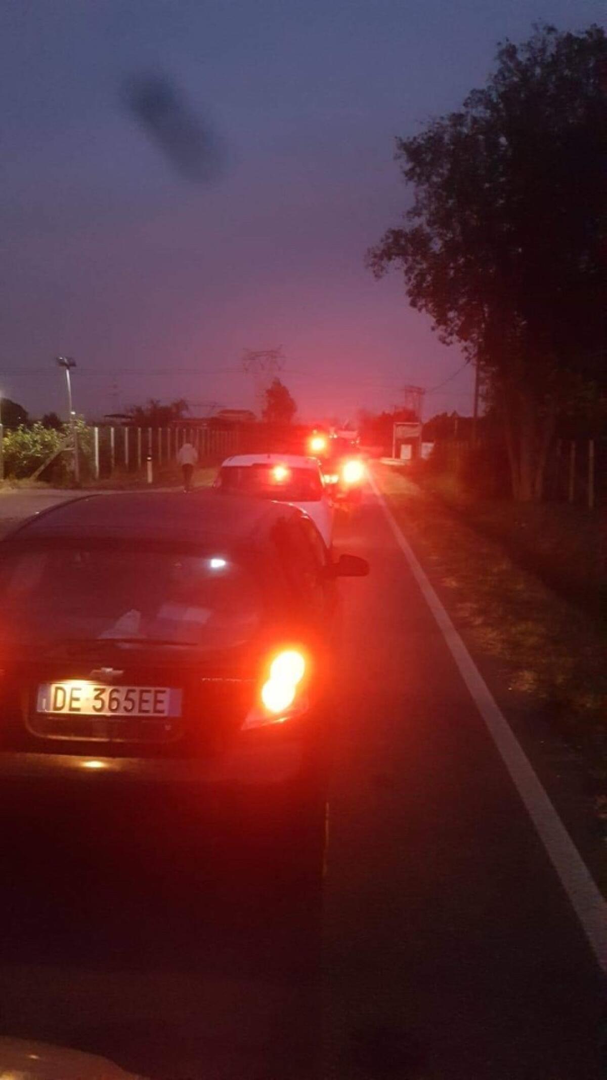 Brutto incidente a Campo di Carne, traffico in tilt - 