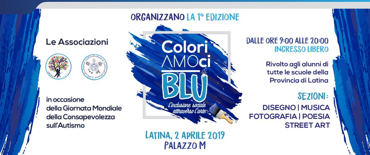 Autismo, a Latina il concorso "Coloriamoci di Blu" - 