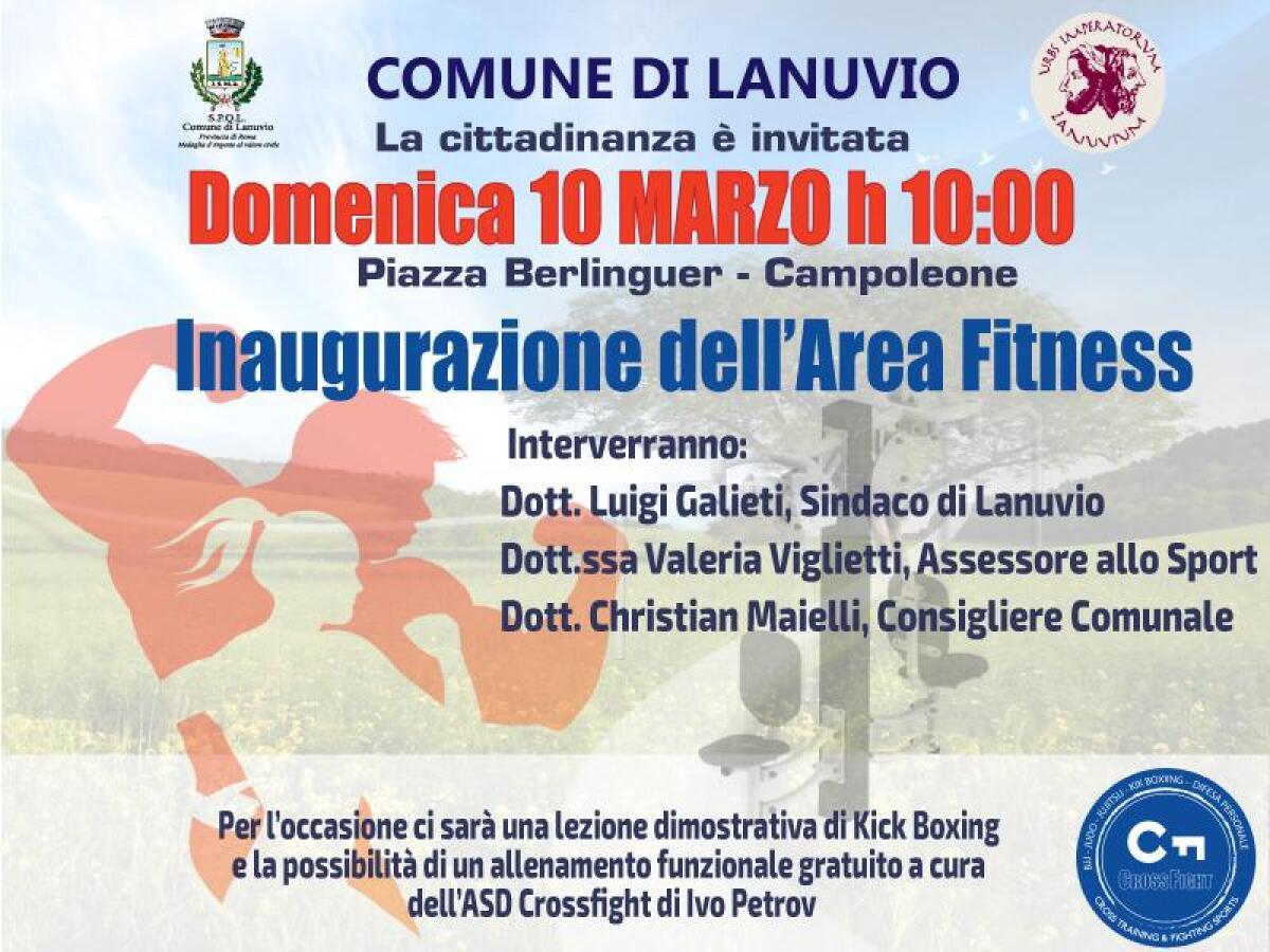 Un'area fitness a Campoleone a disposizione dei cittadini - 