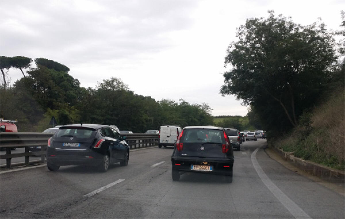 Incidente sulla Pontina a Casalazzara - 