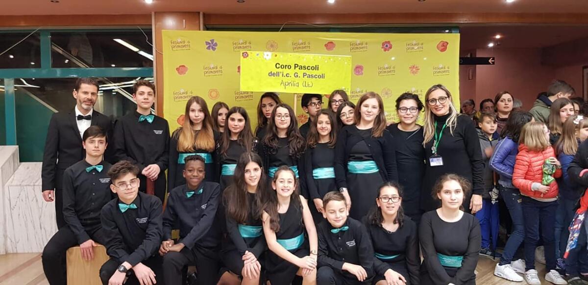 Il Coro Pascoli di Aprilia sul palco per il Festival di Primavera a Montecatini Terme - 