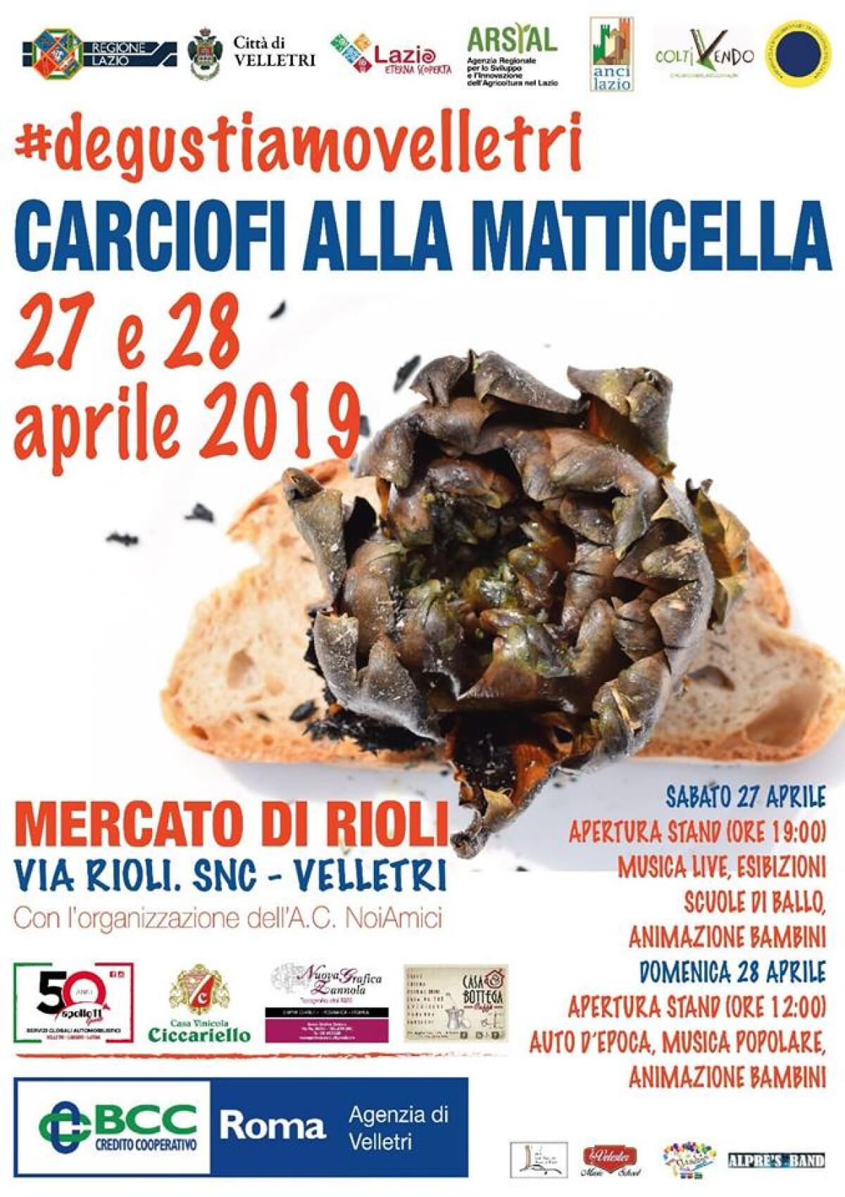 “Festa del Carciofo alla Matticella” questo fine settimana a Velletri. - 