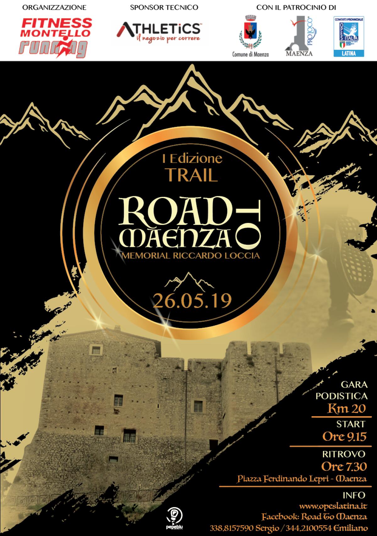 “Road to Maenza”, in memoria di Riccardo Loccia - 