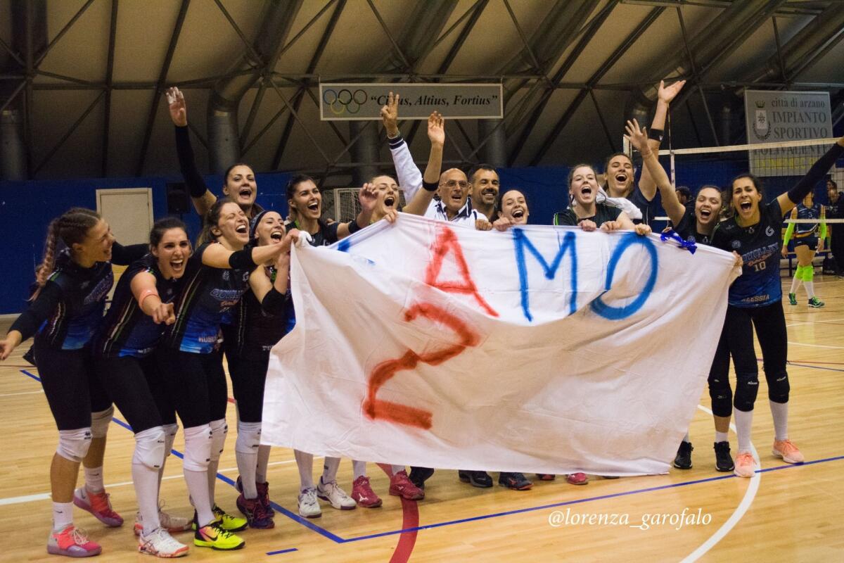 Prima uscita ufficiale per la Giò Volley Aprilia dopo la promozione in A2 ottenuta con 3 giornate d'anticipo. - 