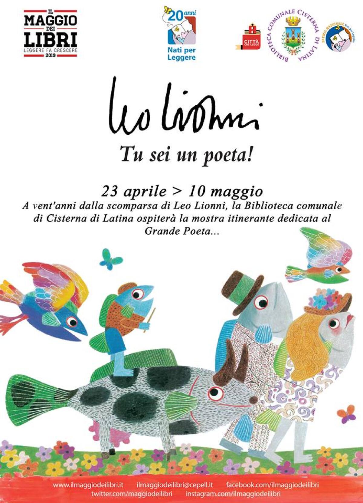 Il Maggio dei Libri, terza edizione a Cisterna - 