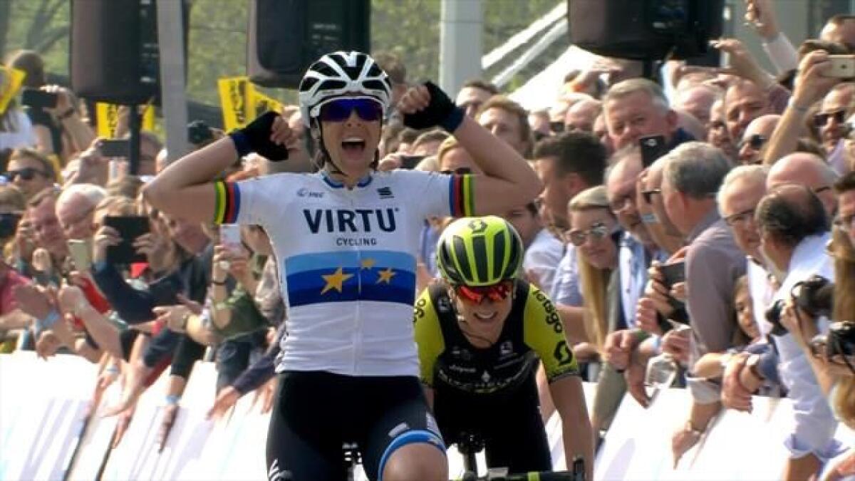 Marta Bastianelli di Velletri vince il Giro delle Fiandre - 