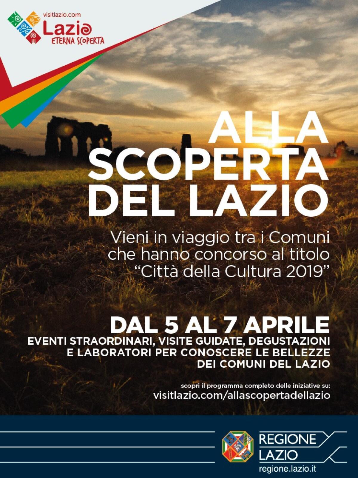 “Alla scoperta del Lazio”: questo fine settimana decine di eventi anche in tanti Comuni delle province di Roma e Latina. - 