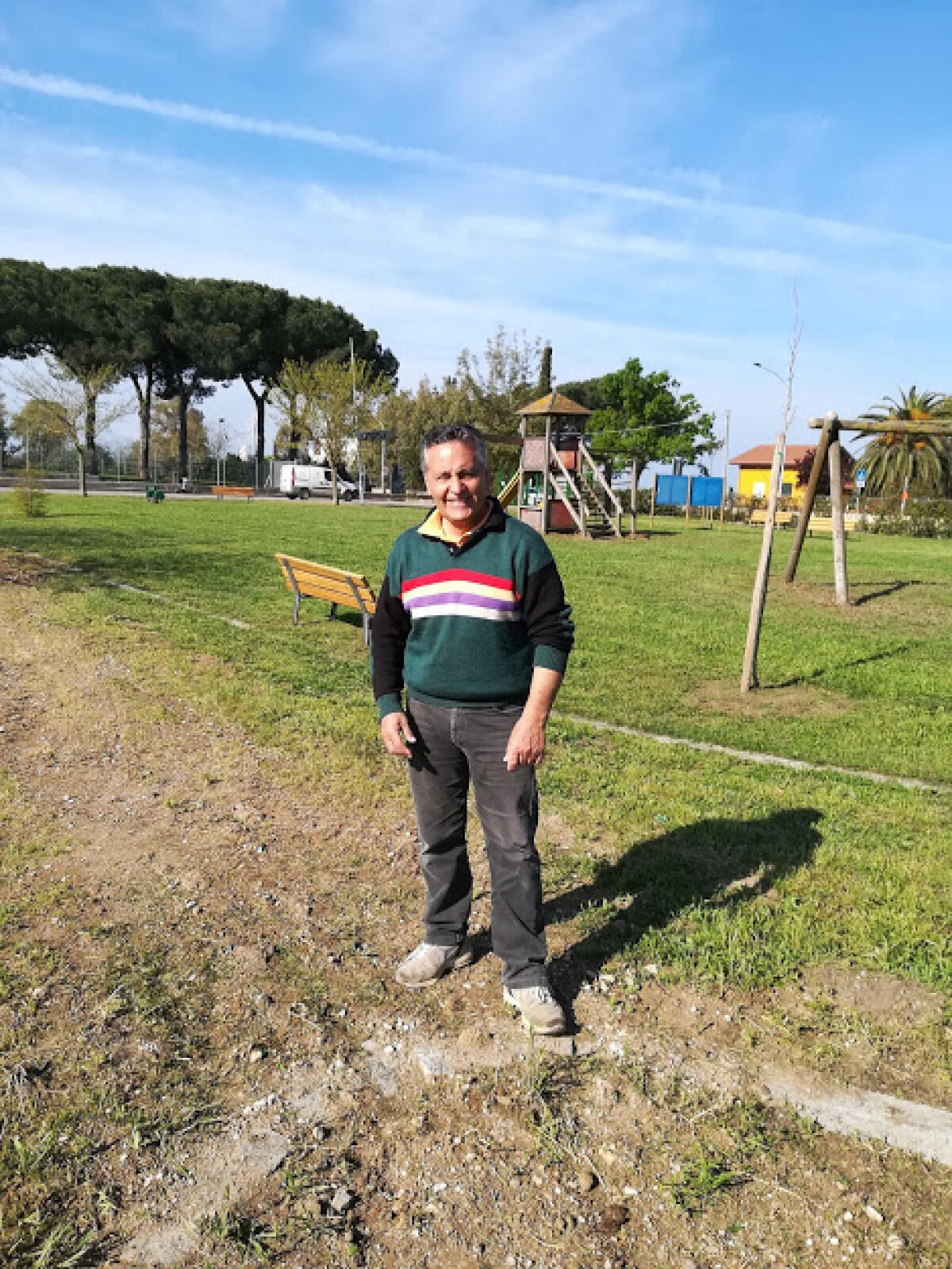 Il parco del quartiere Selciatella ad Aprilia sempre più verde - 