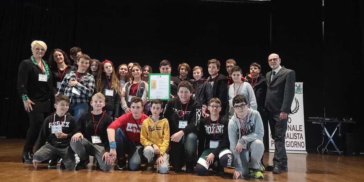Oscar del Giornalismo scolastico all’Istituto “Gramsci” di Aprilia: la consegna del premio a Pescara. - 