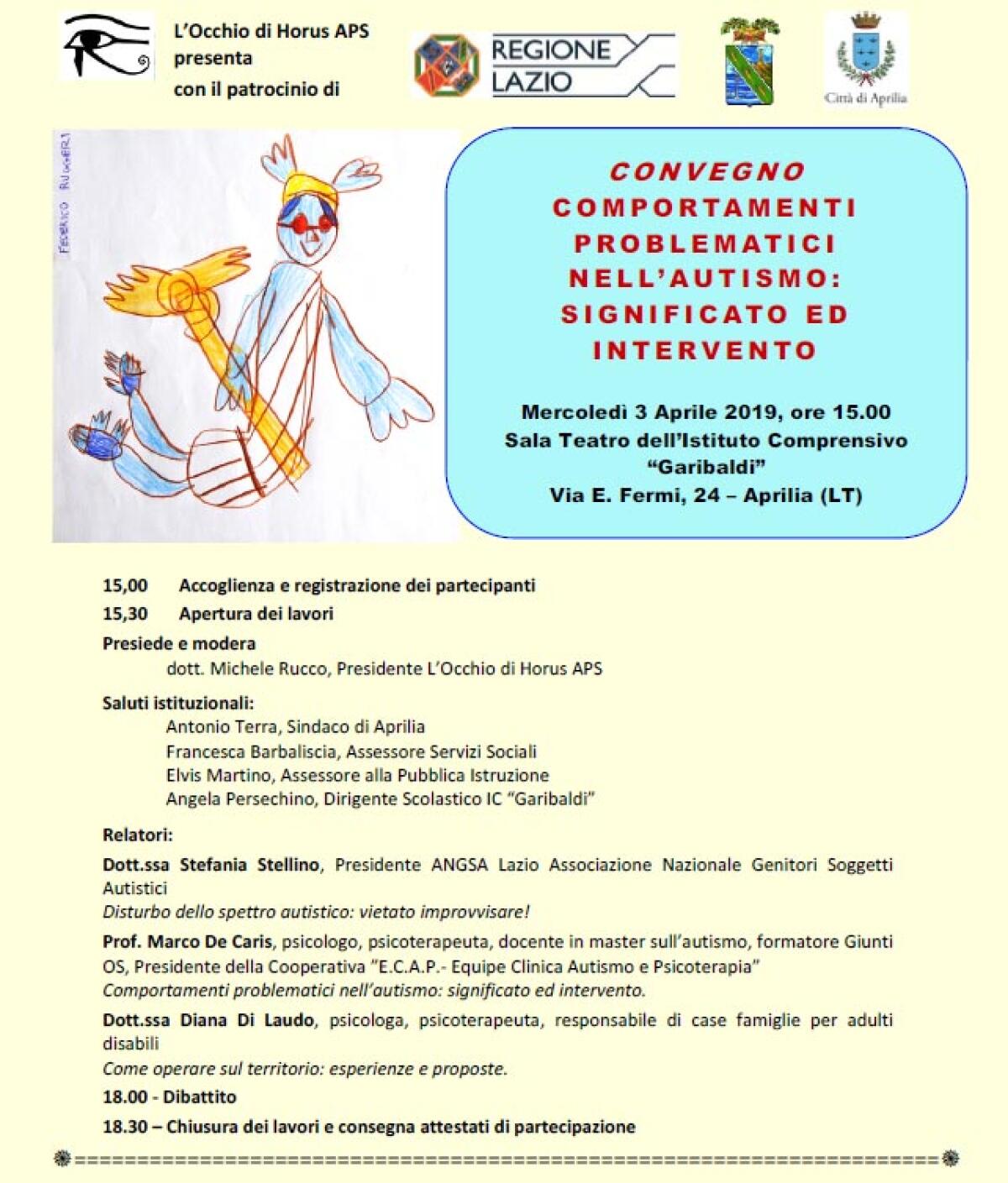 Autismo, ad Aprilia un convegno  e un evento per sensibilizzare - 