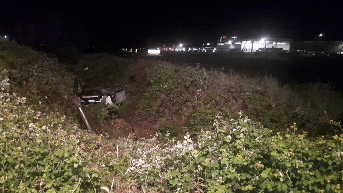Brutto incidente la notte scorsa sulla Pontina alle porte di Latina: 5 feriti, due mamme e 3 figli. - 
